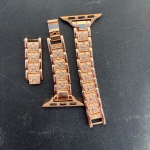 Apple Rose Gold Watch Band with Links